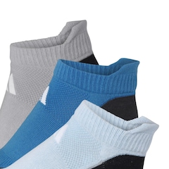 Kit Meias de Corrida adidas Performance Climacool Com 3 Pares - Adulto - Foto 2