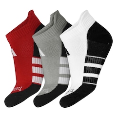 Kit Meias de Corrida adidas Performance Climacool com 3 Pares - Adulto - Foto 1