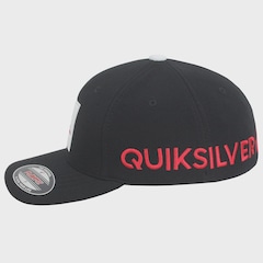 Boné Quiksilver Emb Square Black Importado Masculino - Foto 2
