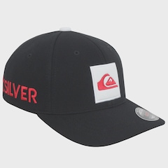 Boné Quiksilver Emb Square Black Importado Masculino - Foto 5