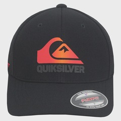 Boné Quiksilver Soft Hologram Black Importado Masculino - Foto 2
