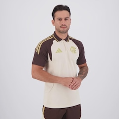 Camisa Polo adidas Flamengo 2026 Masculina - Foto 2