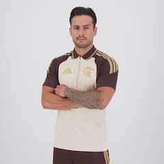 Camisa Polo adidas Flamengo 2026 Masculina - Foto 3