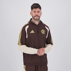 Blusão de Moletom adidas Flamengo Treino 26/27 Masculino - Foto 2