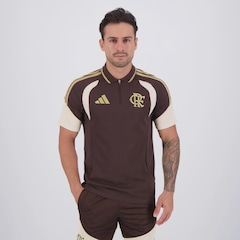 Cmiasa Polo adidas Flamengo 26/27 Masculina - Foto 1