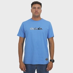 Camiseta Quiksilver Emb Three Logo Masculina - Foto 2