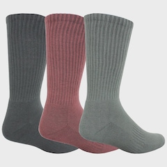 Meia Rip Curl Wetty Crew Kit com 3 Pares Importada Masculina - Foto 2