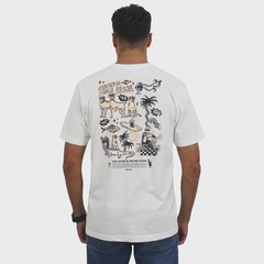 Camiseta Rip Curl Poster Brasil Bone Masculina - Foto 2