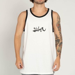 Camiseta Regata Quiksilver Impaired Logo DNA Masculina - Foto 1