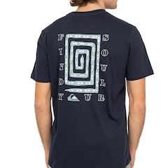Camiseta Quiksilver Soul Maze Masculina - Foto 2