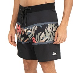 Bermuda Everyday Charcoal Brush 18 Quiksilver Masculina - Foto 4