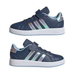 Tênis Infantil Adidas Grand Court - Foto 7