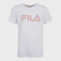 Camiseta Fila Letter Premium Infantil - Foto 1
