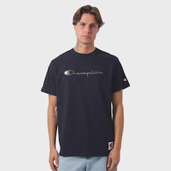 Camiseta Champion MC Heritage Script 30 Masculina - Foto 3
