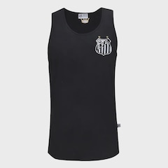 Camiseta Regata Surf Center Santos Escudo Masculina - Foto 1