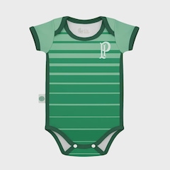 Body Revedor Palmeiras Degradê Infantil - Foto 1
