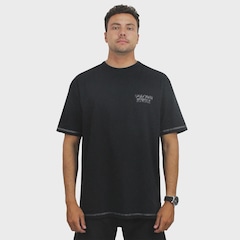 Camiseta Volcom Oversized Time Wave Masculina - Foto 3