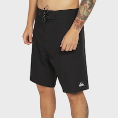 Bermuda Quiksilver Street Trunk Solid 20 Black Masculina - Foto 1