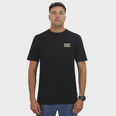 Camiseta Vissla Atomic Palms Black Masculina - Foto 3