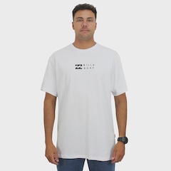 Camiseta Extra Grande Billabong United White Masculina - Foto 2