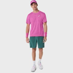 Camiseta ASICS Match Jacquard Masculino - Foto 6