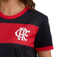Camisa Braziline Flamengo Emoção Feminina - Foto 4