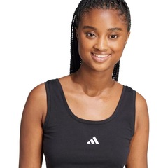 Regata Cropped adidas Essentials Small Logo Feminina - Foto 3