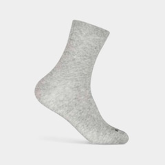 Kit Meias Hoahi Cano Médio com 3 Pares - Adulto - Foto 3