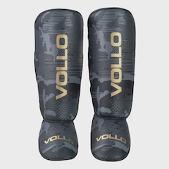 Protetor de Canela Vollo VFG740 Muai Thay Adulto - Foto 2