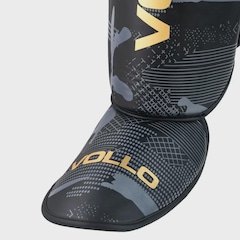 Protetor de Canela Vollo VFG740 Muai Thay Adulto - Foto 5