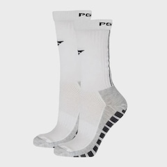 Meião de Futebol Penalty Grip Max 791 Cano Médio 3/4 Infantil - Foto 1