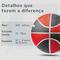 Bola de Basquete Poker Basket Outdoor 7 - Foto 5