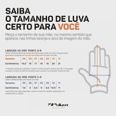 Luvas de Goleiro de Campo Poker Champion 9 Multiterreno - Adulto - Foto 6