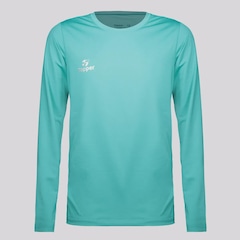 Camiseta Manga Longa Térmica Topper Classic Infantil - Foto 1