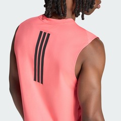 Camiseta Regata adidas D4T PrimeLift Três Listras Masculina - Foto 6