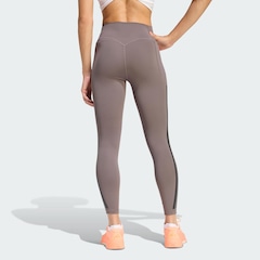 Calça Legging 7/8 adidas Optime Workout Três Listras Feminina - Foto 3