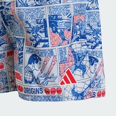 Short de Natação adidas Marvel Homem-Aranha Infantil - Foto 4