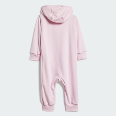 Body de moletinho adidas Três Listras Essentials infantil - Foto 4