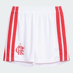 Kit Uniforme de Futebol do Flamengo I 26/27 adidas Infantil - Foto 3