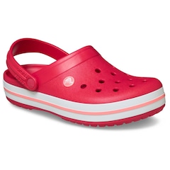 Sandália Crocs Crocband Clog Digital Raspberry - Unissex - Foto 2