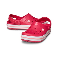 Sandália Crocs Crocband Clog Digital Raspberry - Unissex - Foto 4
