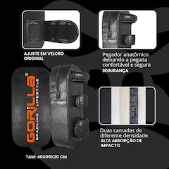Kit 10 Aparadores de Chute Gorilla Profissional para Artes Marciais - Foto 2