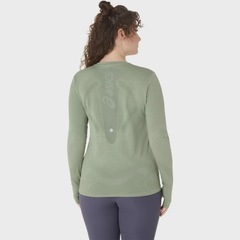 Camiseta ASICS Manga Longa Road Seamless Feminino - Foto 2