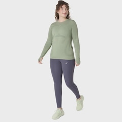 Camiseta ASICS Manga Longa Road Seamless Feminino - Foto 8