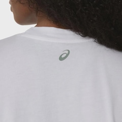 Camiseta ASICS Nagino Relaxed Graphic Feminino - Foto 5