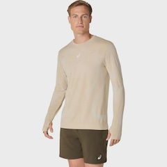 Camiseta ASICS Manga Longa Road Seamless Masculino - Foto 3