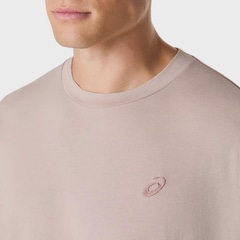 Camiseta ASICS Spiral Relaxed Fit Embroidery  Masculino - Foto 4