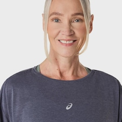 Camiseta ASICS Nagino Run Adjustable Feminino - Foto 4