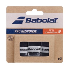 Kit com 3 Overgrip Babolat Pro Response X3 - Foto 1