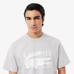 Camiseta Lacoste Masculina Essentials – Algodão Macio de Alta Gramatura - Foto 3